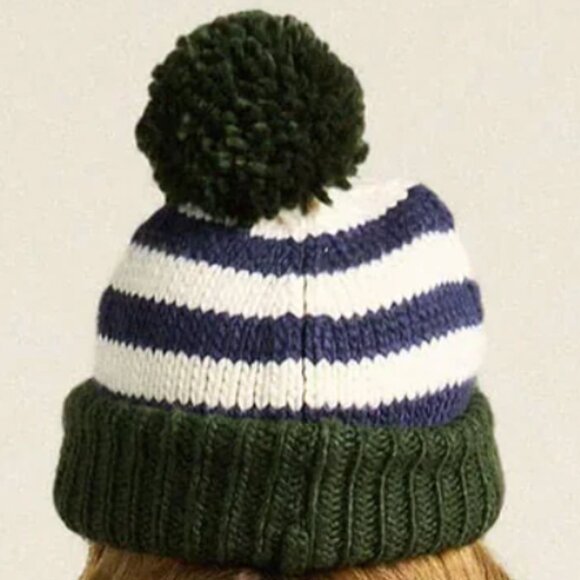 Beanie ~ Blue Stripe